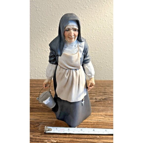 ALGORA Nun Figurine Made in Spain Used - Picture 15 of 15